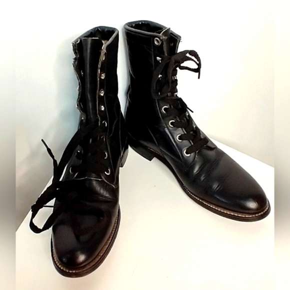 DIAMOND J WORKING COWGIRL BOOTS - Picture 1 of 7